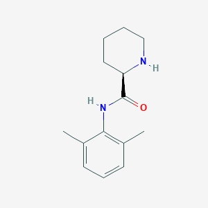 molecular formula C14H20N2O B126947 (-)-2',6'-Pipecoloxylidide CAS No. 27262-43-7