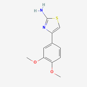 4-(3,4-Dimethoxyphenyl)-1,3-thiazol-2-amine