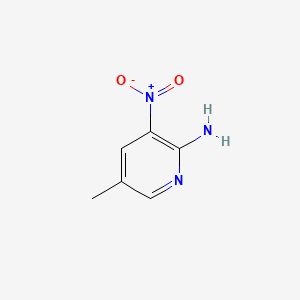 molecular formula C6H7N3O2 B1269485 5-Methyl-3-nitropyridin-2-amine CAS No. 7598-26-7