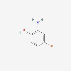molecular formula C6H6BrNO B1269491 2-Amino-4-Bromophenol CAS No. 40925-68-6