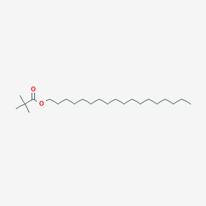 molecular formula C23H46O2 B12695201 Stearyl neopentanoate CAS No. 112209-03-7