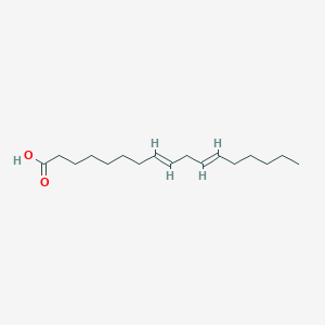 molecular formula C17H30O2 B12695277 8,11-Heptadecadienoic acid CAS No. 93813-09-3