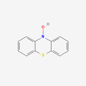 molecular formula C12H9NOS B12695329 9-Hydroxyphenothiazine CAS No. 57074-86-9