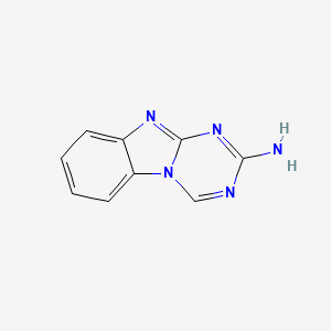 1,3,5-Triazino[1,2-a]benzimidazol-2-amine