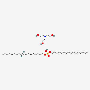 molecular formula C40H84NO7P B12695465 Einecs 298-779-7 CAS No. 93839-10-2