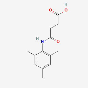 molecular formula C13H17NO3 B1269554 4-(Mesitylamino)-4-oxobutanoic acid CAS No. 201741-53-9