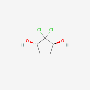 molecular formula C5H8Cl2O2 B12695661 Caldariomycin CAS No. 465-61-2