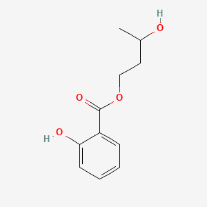 molecular formula C11H14O4 B12695699 3-Hydroxybutyl salicylate CAS No. 84370-83-2