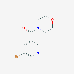 (5-Bromopyridin-3-yl)(morpholino)methanone