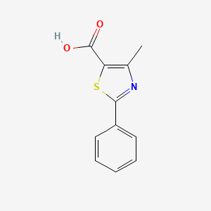 4-Methyl-2-phenyl-1,3-thiazole-5-carboxylic acid