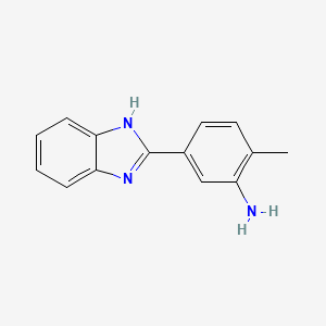 5-(1H-Benzoimidazol-2-yl)-2-methyl-phenylamine