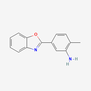 5-(1,3-Benzoxazol-2-yl)-2-methylaniline