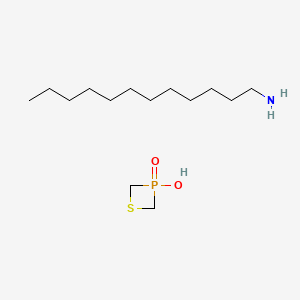 molecular formula C12H27N.C2H5O2PS<br>C14H32NO2PS B12695880 Einecs 266-547-4 CAS No. 67023-96-5