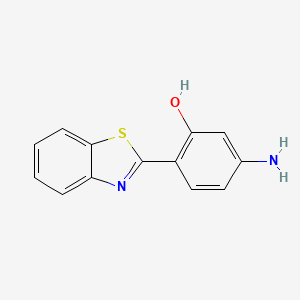 5-Amino-2-(1,3-benzothiazol-2-yl)phenol