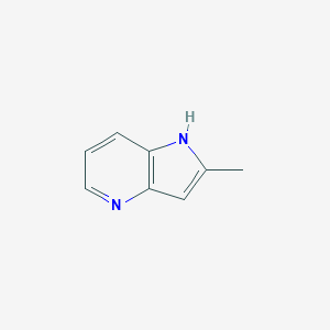 molecular formula C8H8N2 B126959 2-methyl-1H-pyrrolo[3,2-b]pyridine CAS No. 73177-35-2