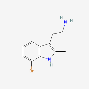 2-(7-bromo-2-methyl-1H-indol-3-yl)ethanamine