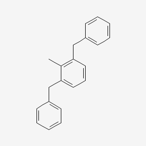 molecular formula C21H20 B12695982 2,6-Dibenzyltoluene CAS No. 101232-44-4