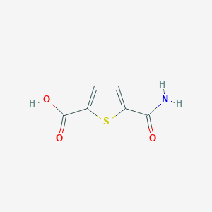 5-Carbamoylthiophene-2-carboxylic acid