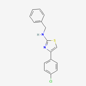 n-Benzyl-4-(4-chlorophenyl)-1,3-thiazol-2-amine
