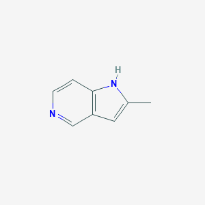 molecular formula C8H8N2 B126961 2-methyl-1H-pyrrolo[3,2-c]pyridine CAS No. 113975-37-4