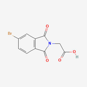 (5-Bromo-1,3-dioxo-1,3-dihydro-2H-isoindol-2-YL)-acetic acid