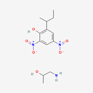 molecular formula C13H21N3O6 B12696173 Einecs 275-931-0 CAS No. 71735-19-8