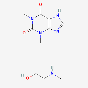 molecular formula C10H17N5O3 B12696242 Einecs 299-981-8 CAS No. 93918-99-1
