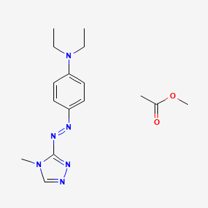 molecular formula C16H24N6O2 B12696245 Einecs 306-763-9 CAS No. 97404-01-8