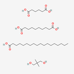 molecular formula C39H76O12 B12696278 Einecs 284-055-8 CAS No. 84777-27-5