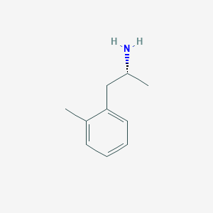 molecular formula C10H15N B12696291 Ortetamine, (R)- CAS No. 1335955-00-4