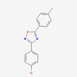 3-(4-Bromophenyl)-5-p-tolyl-1,2,4-oxadiazole