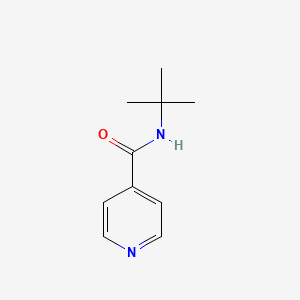 molecular formula C10H14N2O B1269645 N-(tert-butyl)isonicotinamide CAS No. 65321-30-4