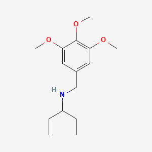 N-(3,4,5-trimethoxybenzyl)pentan-3-amine