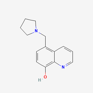5-(Pyrrolidin-1-ylmethyl)quinolin-8-ol