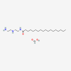 molecular formula C23H49N3O3 B12696623 Einecs 300-083-6 CAS No. 93919-97-2
