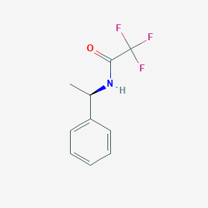 molecular formula C10H10F3NO B1269676 2,2,2-Trifluoro-n-[(1r)-1-phenylethyl]acetamide CAS No. 39995-50-1