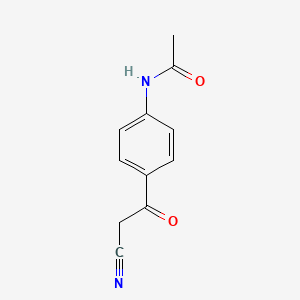N-[4-(cyanoacetyl)phenyl]acetamide