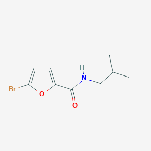 molecular formula C9H12BrNO2 B1269685 5-bromo-N-isobutyl-2-furamide CAS No. 300381-28-6