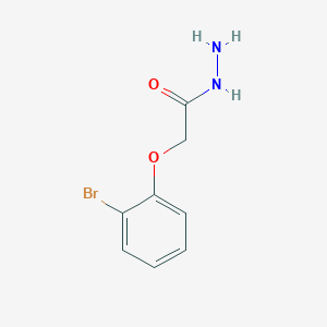 molecular formula C8H9BrN2O2 B1269691 2-(2-溴苯氧基)乙酰肼 CAS No. 328085-17-2