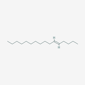 molecular formula C16H32 B12696926 trans-5-Hexadecene CAS No. 69820-26-4