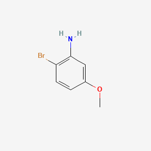 molecular formula C7H8BrNO B1269708 2-Bromo-5-methoxyaniline CAS No. 59557-92-5