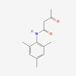 molecular formula C13H17NO2 B1269709 N-Mesityl-3-oxobutanamide CAS No. 19359-16-1