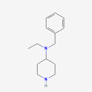 B1269714 n-Benzyl-n-ethylpiperidin-4-amine CAS No. 76167-64-1