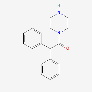 2,2-Diphenyl-1-(piperazin-1-yl)ethanone