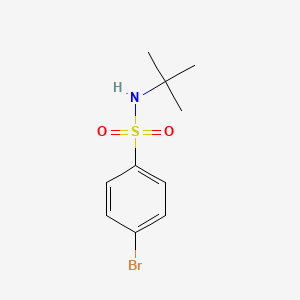molecular formula C10H14BrNO2S B1269718 N-t-Butyl 4-bromobenzenesulfonamide CAS No. 93281-65-3