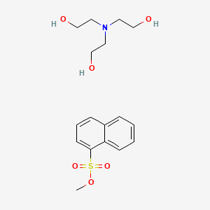molecular formula C17H25NO6S B12697195 Einecs 299-554-6 CAS No. 93892-68-3