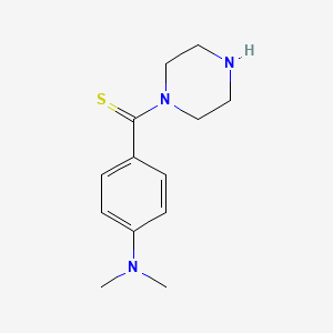 N,N-Dimethyl-4-(piperazin-1-ylcarbonothioyl)aniline