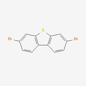 molecular formula C12H6Br2S B1269728 3,7-Dibromodibenzo[b,d]thiophene CAS No. 83834-10-0