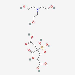 molecular formula C13H26NO12P B12697357 Einecs 287-878-0 CAS No. 85586-72-7