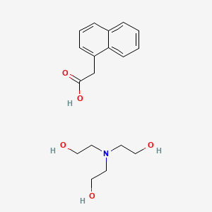 molecular formula C18H25NO5 B12697374 Einecs 266-552-1 CAS No. 67026-10-2
